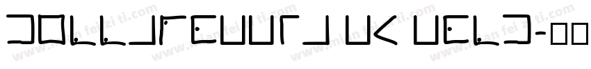 DellaRobbia BT Bold字体转换